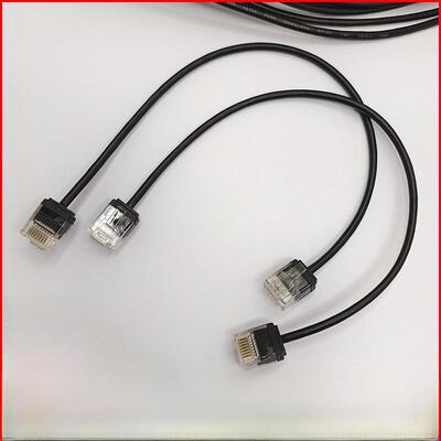 Cat6A千兆细径网线6E类家庭宽带电信网计算机连接电缆超短网线