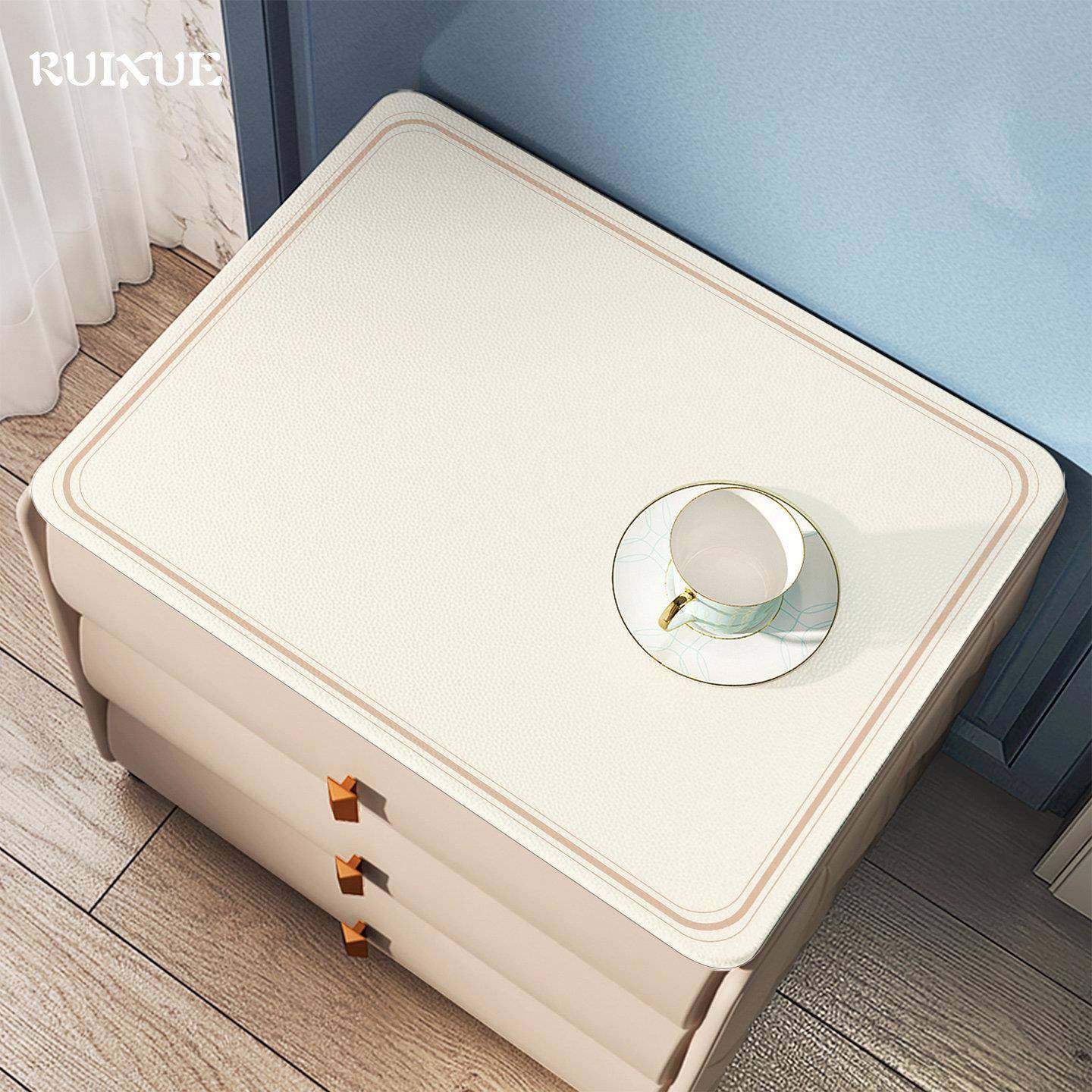 pvc皮革床头柜垫子防水桌垫简约现代盖布卧室桌面垫家用纯色桌布,居家布艺,桌布,淘宝优惠券,粉丝福利购,淘宝优惠卷