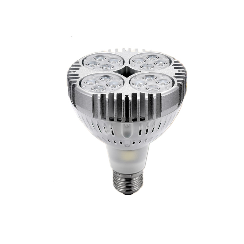 超亮LED服装店PAR30射灯灯泡25瓦中性光35W40W光源E27螺口P30灯芯