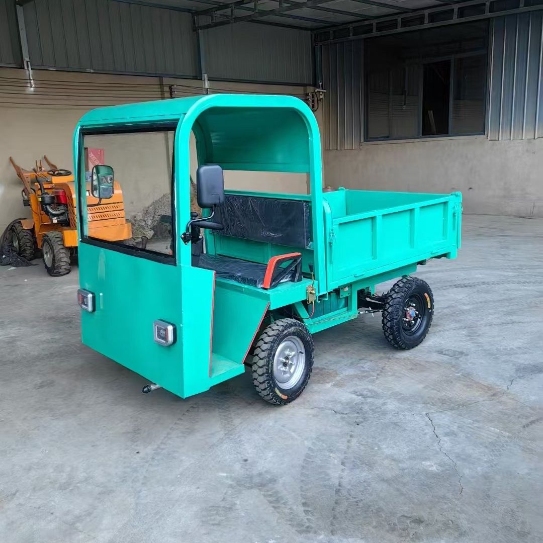 电动四轮自卸车建筑工程