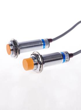 M18 Hugong接近开关Lj18A3-8-Z/Bx三线制Npn常开24V电感双线制36V