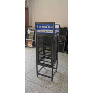 灰色金刚网展架 黑色纱窗展示架磁吸百叶窗放8个样品架子定制包邮