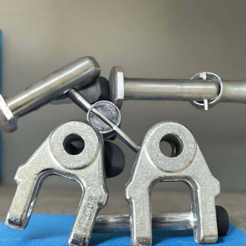 新款拖拉机液压中拉杆中心提升油缸摆叉配件东方红V型叉25/28/32