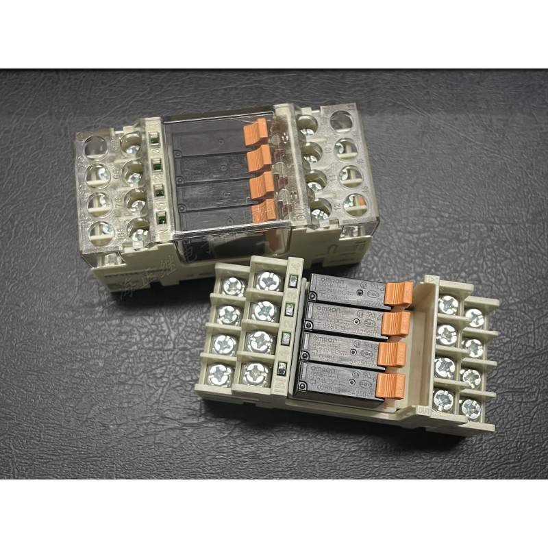 薄型终端继电器模组模块4路5A/24VDC G5NB-1A-E 同G6B-4BND 1174P