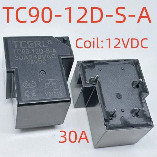 TC90G-12D-S-A继电器 台川品牌直流电磁40A家用继电器模组符合GB