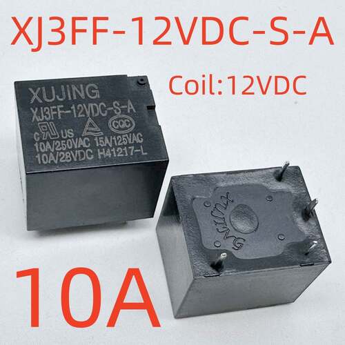 全新原装 4脚 10A 继电器 XJ3FF-12VDC-S-A；XJ3FF-5VDC-S-A T73A