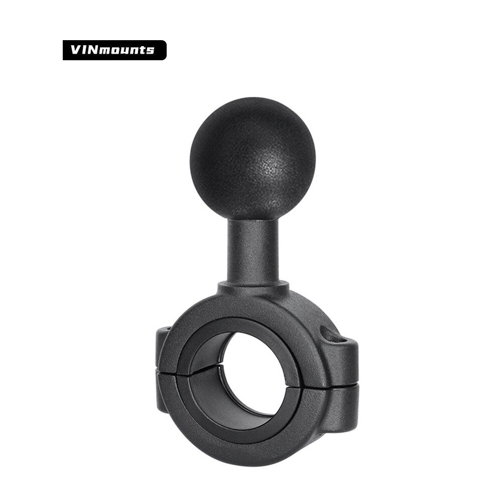 农业拖拉机测亩仪支架1.5英寸球头铝合金兼容28-38管径抱箍支架