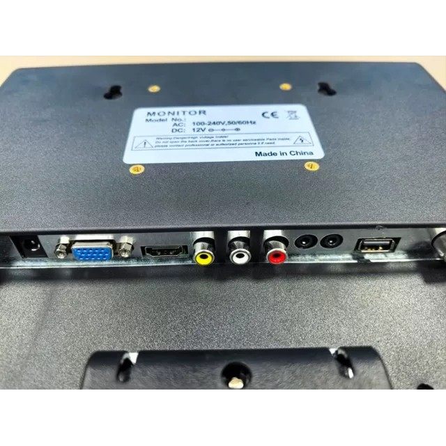 15寸电脑显示器分辨率1024x768HDMI VGA全新高清壁挂监控多媒体