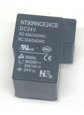 正品全新NT90RNCE24CB福特继电器5脚电焊机DC24V T90大电流40A