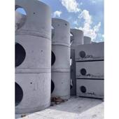 污水井混凝土检查井电力井电力井盘蓄水池定制盖板水泥井筒化粪池