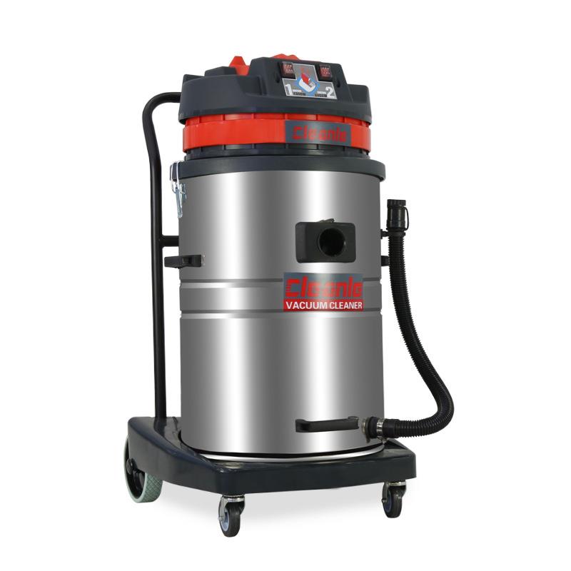 洁乐美GS-2078CN工厂车间灰尘铁屑吸尘器2000W工厂吸油机60L