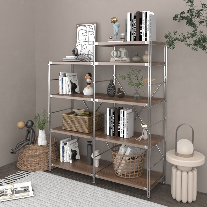 落地置物架日式厨房简约收纳展示柜北欧书房多层架子阳台储物柜,住宅家具,搁板/置物架/家用陈列架,淘宝优惠券,粉丝福利购,淘宝优惠卷