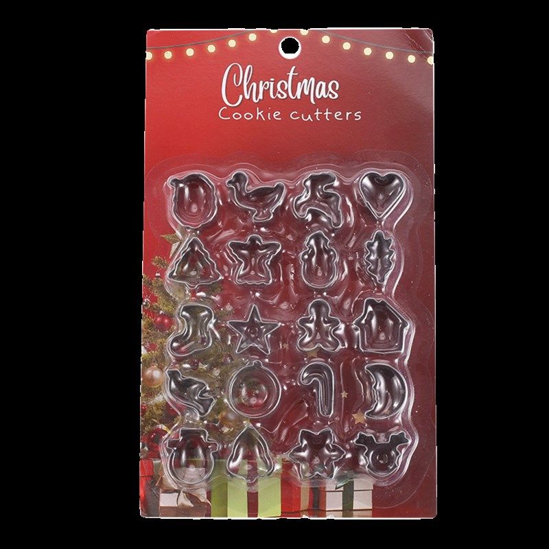 不锈钢圣诞节饼干模具20件套曲奇烘焙饼干模具套装蔬菜切烘焙模具,厨房/烹饪用具,烘焙模具,淘宝优惠券,粉丝福利购,淘宝优惠卷