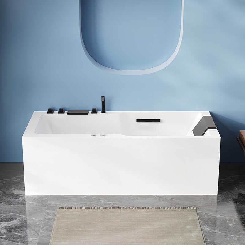 新品成人家用独立式亚克力浴缸冲浪按摩浴盆民宿酒店宾馆网红浴缸