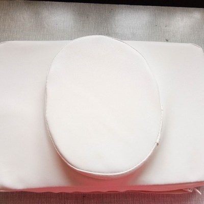 美容床枕头美容院长方形带圆柱按摩床上的小枕头圆形软硬通用