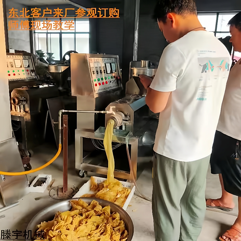 人造肉机一机多用素牛排素鸡翅机豆肠豆扣机豆制品加工设备