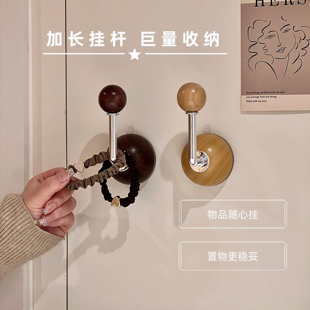 简约圆球柜门拉手家用免打孔衣柜橱柜玻璃门把手创意抽屉吸盘手柄