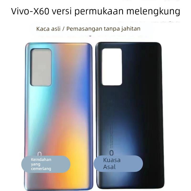 适用于vivo步步高 X60 X60pro手机后盖 X60曲面屏后背 玻璃电池壳
