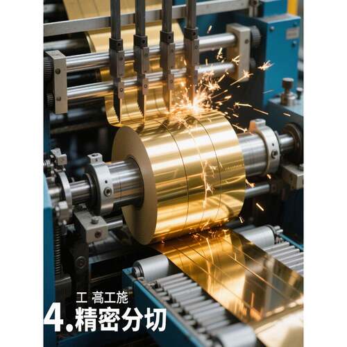 H65黄铜带H70高精黄铜箔0.05 0.1 0.2 0.3-1mm纯铜皮黄铜垫片加工