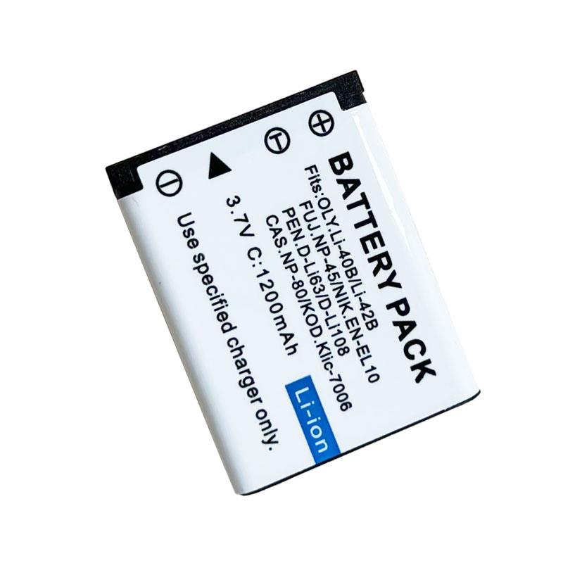 适用奥林巴斯LI-42B/LI-40B相机电池EN-EL10F-NP45EX-Z270 Z280