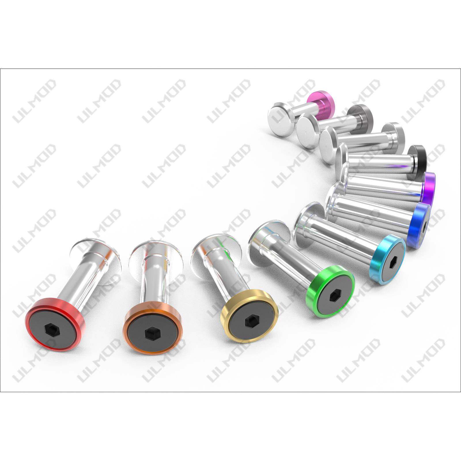 ULMOD 台式机电脑固定长螺丝钉 散热风扇螺丝 固定机箱 DIY改装