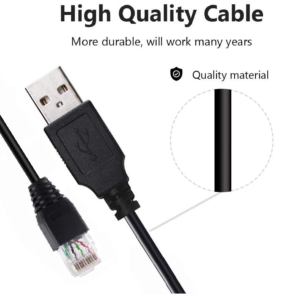 USB转RJ50 APC UPS不间断电源BK650M2CH连接群晖 威联通NAS通讯线