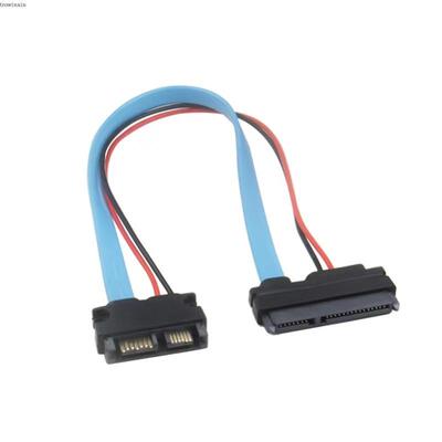 笔记本光驱SILM-SATA13PIN公转SATA 7+15硬盘SSD供电数据线光驱位