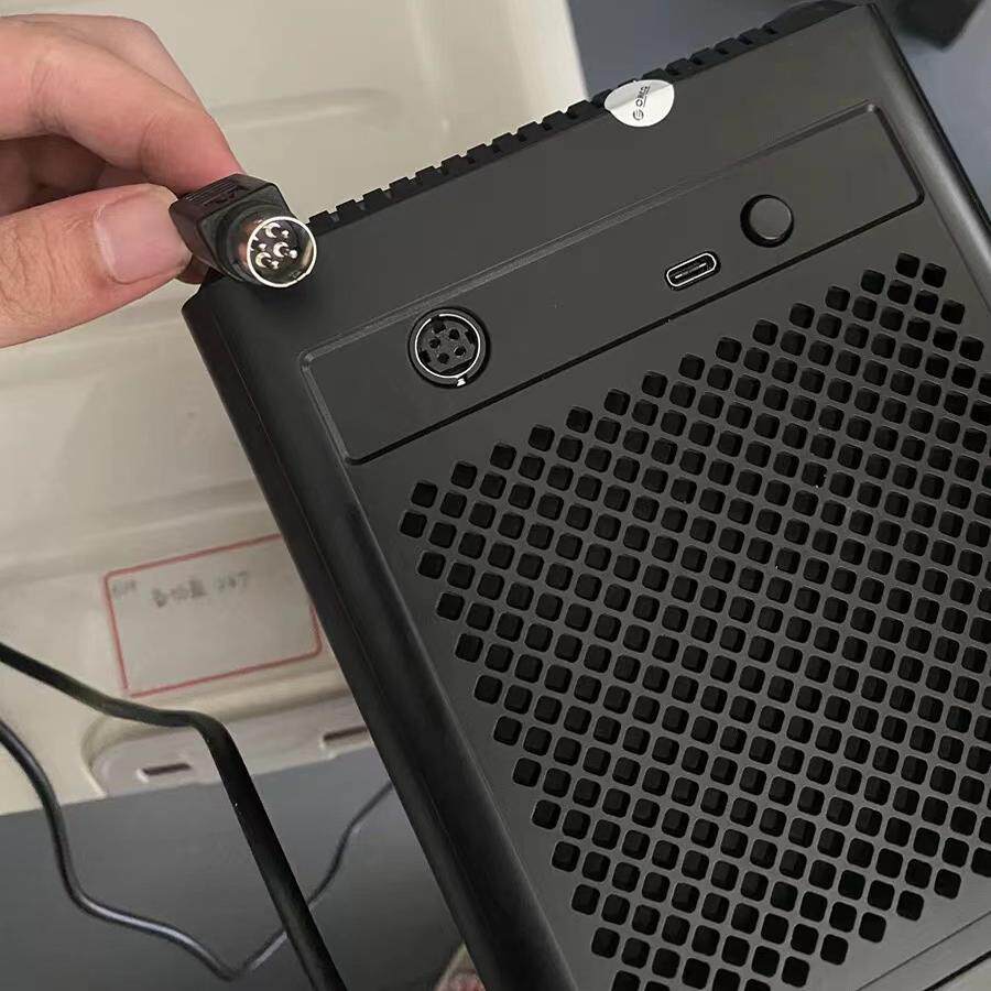 12V6.5A7A8A10A充电源适配器线硬盘盒柜阵列箱四针4芯ORICO9558U3