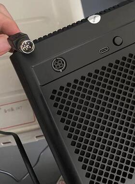 12V6.5A7A8A10A充电源适配器线硬盘盒柜阵列箱四针4芯ORICO9558U3