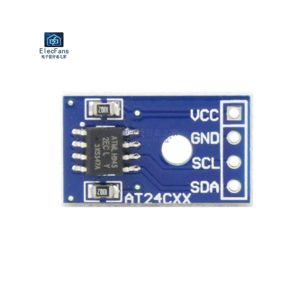 Ft24C256A/At24C256芯片Eeprom内存模块I2C接口开发板配件
