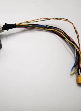 mid360 Avia一分三线端子线Livox系列 M12一分三连接线