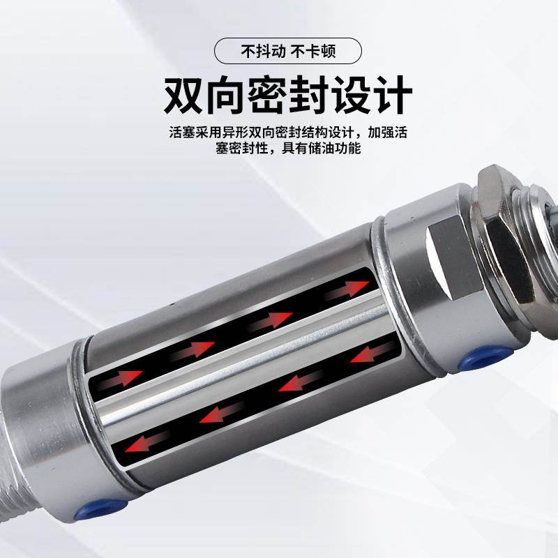 亚德客气缓冲气缸MAC40/50/63X25X50X75X100X150X200X500SCA U CM