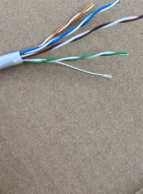 UTP 6e CAT 5e CCA 中性 白牌 国际版 网线 铜包铝 Poe传输 305m