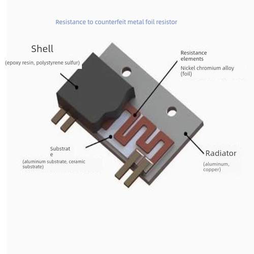 Rj711高精度标准取样金属箔电阻无感低温漂移5Ppm-0.25W-0.01%保