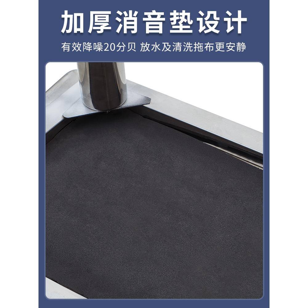 商用不锈钢拖把池家用阳台长方形拖布池户外洗拖把池大尺寸墩布池