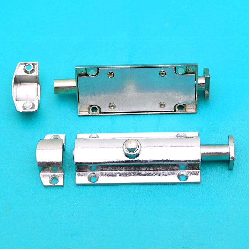 Cl406锌合金4英寸自动弹簧插销Dk634按钮式外露门螺栓机机柜门销D