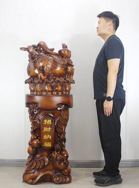 招财金蟾落地摆件客厅办公室装饰品送酒店饭店铺工厂公司开业礼品