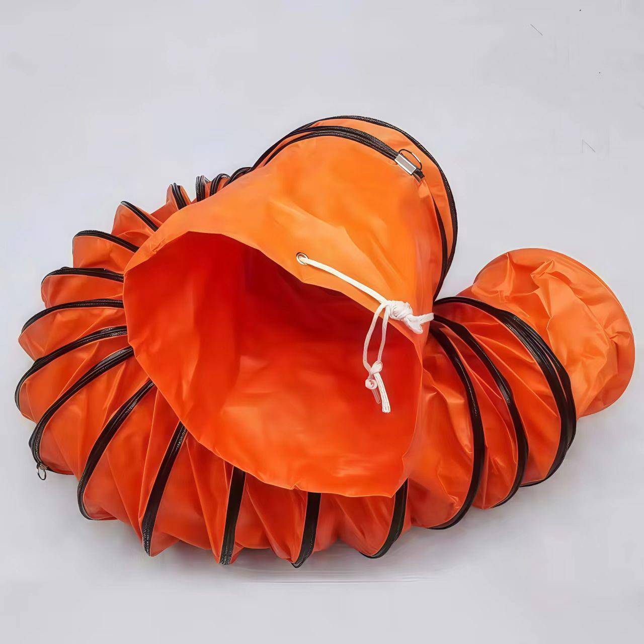 风管软管通风管帆布通风排烟排气管伸缩管道耐高温导风管风机PVC