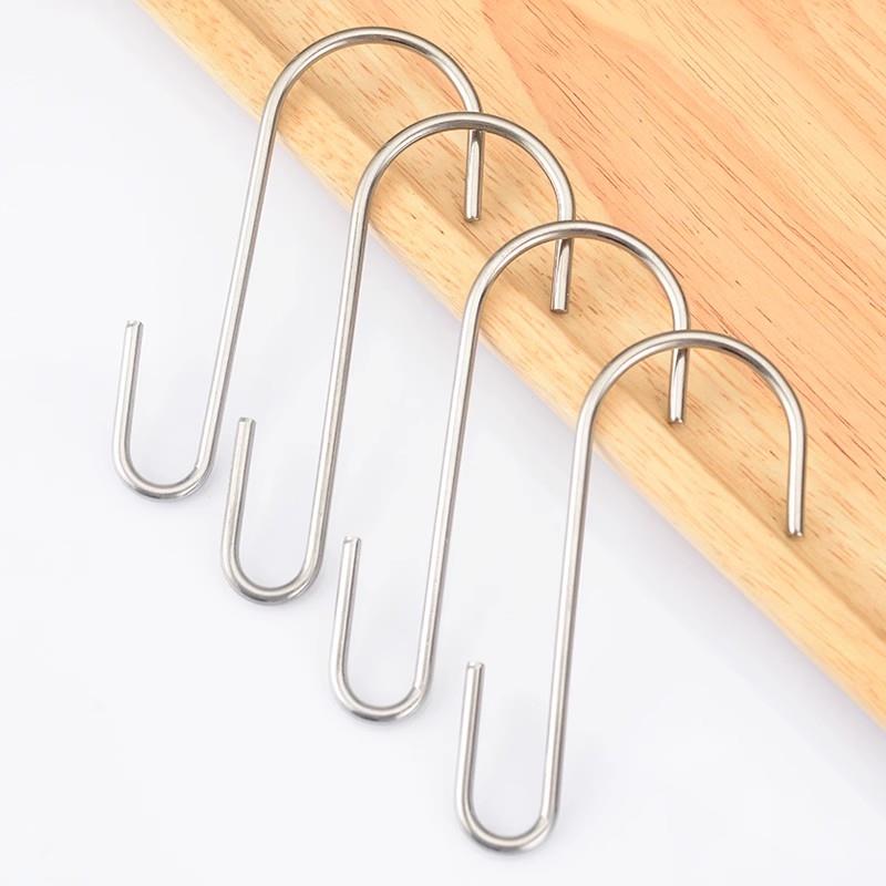 宿舍家用置物架收纳挂钩不锈钢s形挂钩厨房S型S型挂钩双头大小s勾