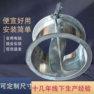 风量调节阀手动调节风阀止风阀开 关风门调风阀镀锌防火阀手柄管