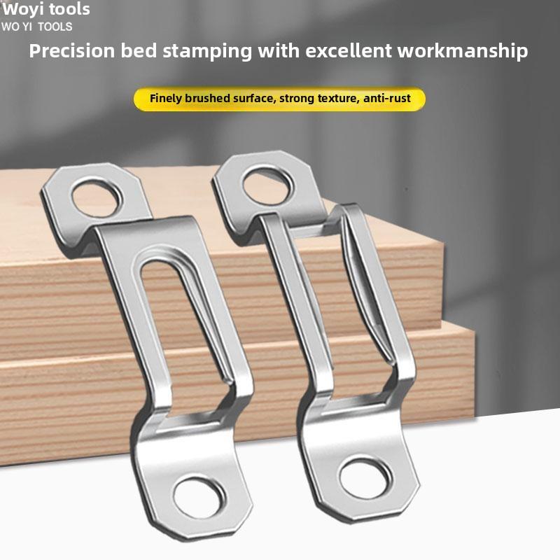 沃一工具木工隐形二合一连接器家具组合衣柜门连接安装固定紧固件