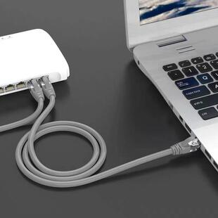 网线家用超六6类千兆路由器电脑高速宽带五5室外监控5m20米网络线