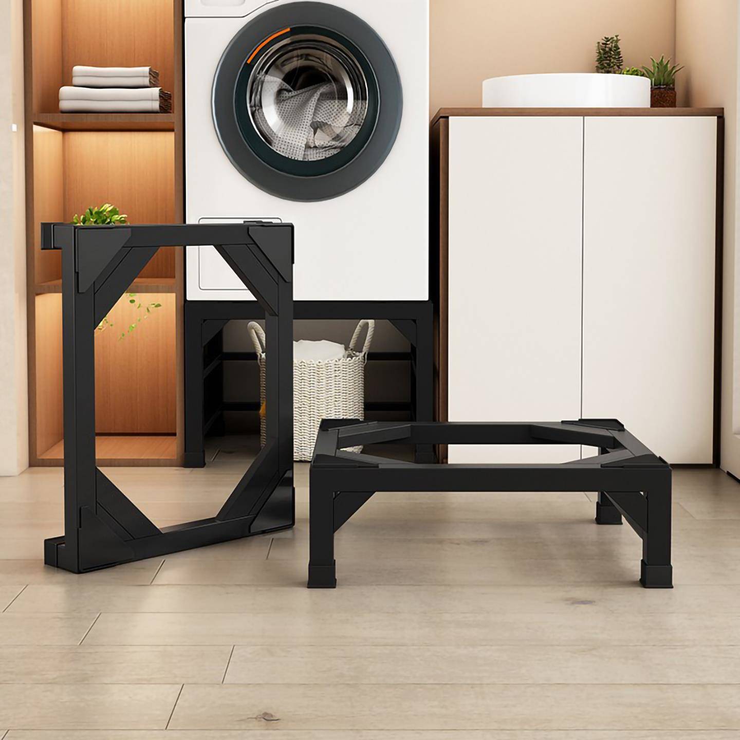 新款洗衣机底座通用全自动滚筒波轮托架垫高支架增高置物架子脚架