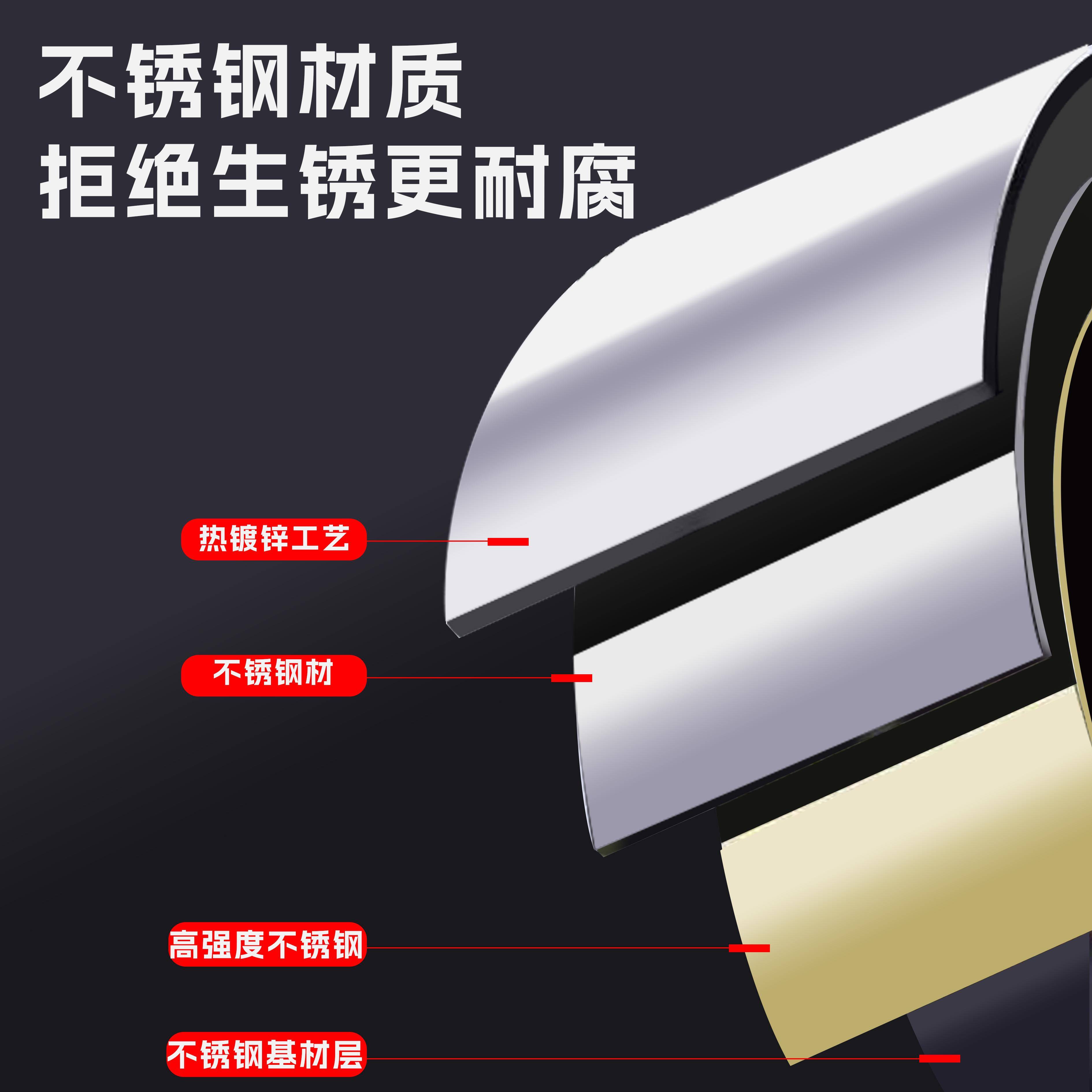 加厚304不锈钢空调外机支架通用外机空调支架1.5匹空调架子三角架