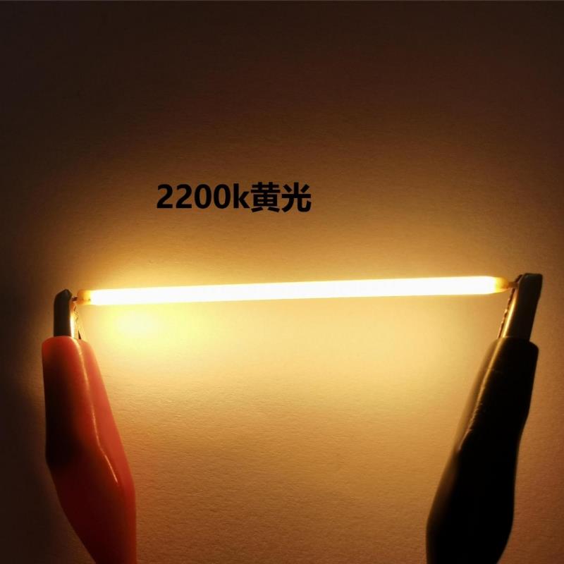 3V12V LED陶瓷暖白多色硬灯丝爱迪生灯泡复古防钨灯丝光源DIY配件