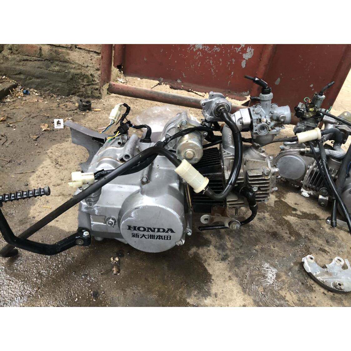二手新大洲本田弯梁110发动机SDH100-41/41A威武威胜100发动机