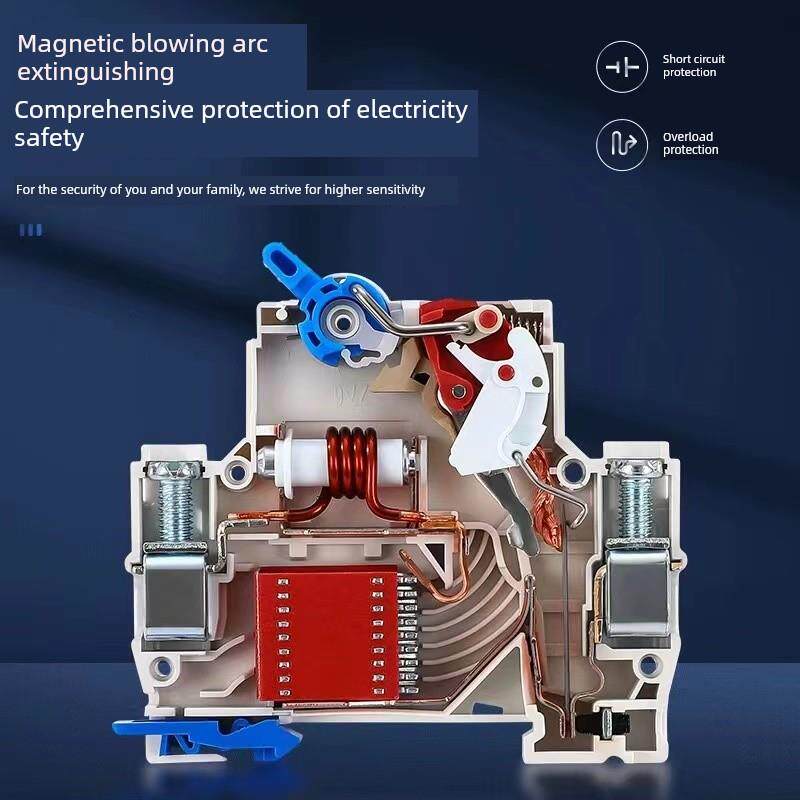 正泰Nb6Le漏电断路器带漏电保护空气开关主门剩余电流32A 63A