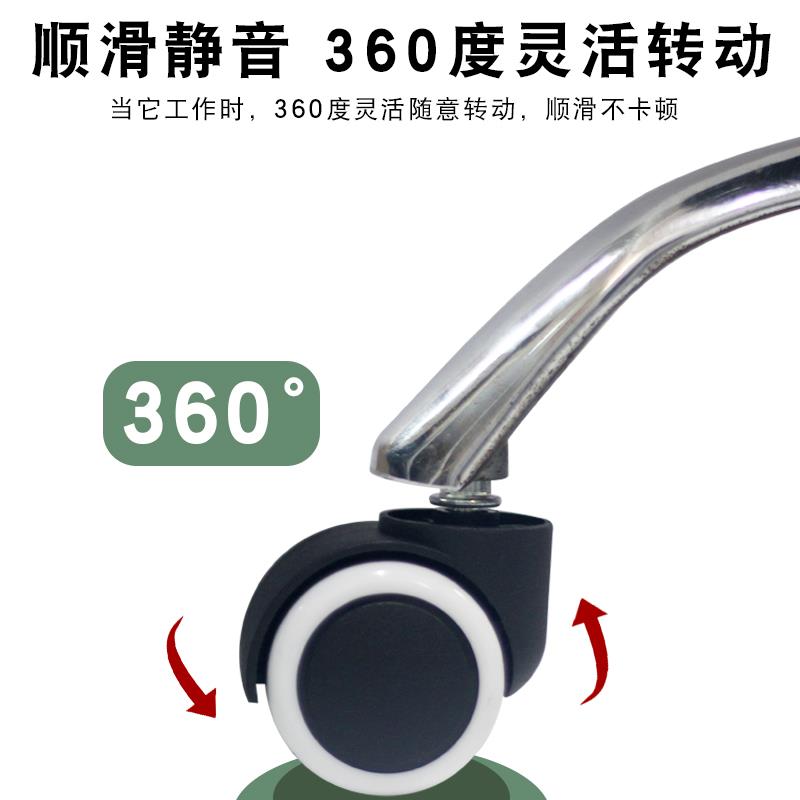 万向轮转椅办公椅轮子座椅滑轮电竞椅滚轮轱辘老板电脑椅配件椅子