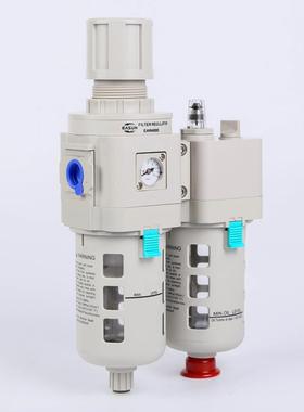 EASUN 亿日气动气源处理器二联件EAC2010-02/3010-03/4010-04-E-S