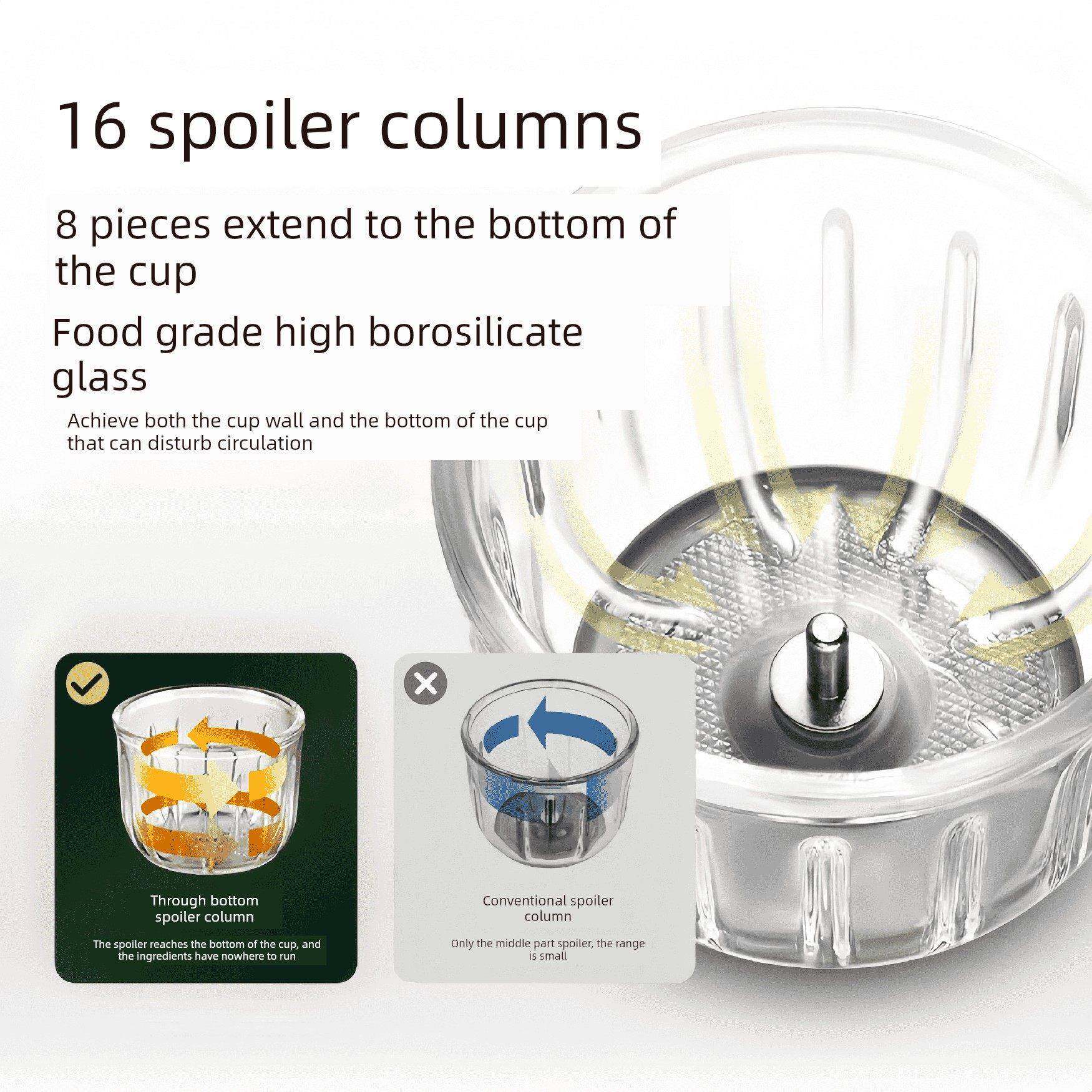 优多优多食品辅食机配件婴儿食品研磨机泥罩叶刀刀玻璃碗杯体